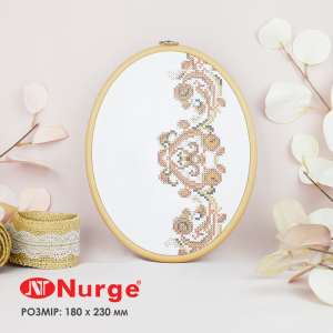 П'яльця Nurge овальні каучукові з підвісом 230-9 (180х230 мм.)